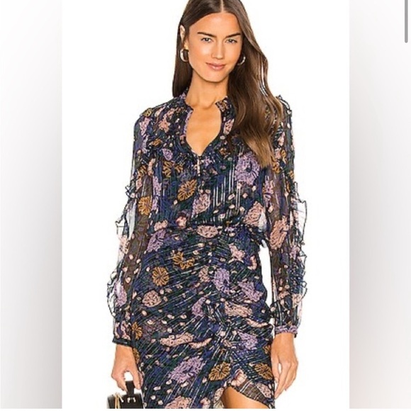 Veronica Beard Silk mini Dress size 4 - Picture 3 of 10